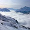 Mer de nuages sur VAUJANY.