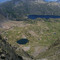 Bajada del Carlit, al fondo el lago Lanós