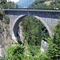 Le Pont Napoléon über den Gave de Gavarnie zwischen Luz und St. Sauveur