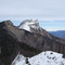 Dent de Crolles, Mt. Blanc au fond.