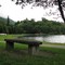 Banc au pied de la Tour.