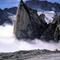 Petit Clocher du Portalet vu de de la cabane d'Orny 30.08.1999