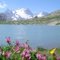 La Grave, La Meije et le Rateau depuis le Lac du Goléon