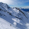 Le Mont Charvin vu de la Tête de l'Aulp 10.02.2005