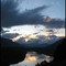 Coucher de soleil sur le Lac du Sautet