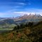 Le Mont Blanc vue depuis Megève