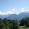 Massif du Mont Blanc vu de Combloux