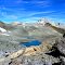 lacs des eaux de fonte du Glacier de Polset