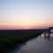 Sunset Overlooking Docks on Sunbury Creek