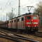 Viersen Bahnhof, Blickrichtung MG