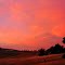 UFO?  mysterious sunset photo...