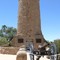 Namibia, Omaruru, Franke - Turm, with German Colonial Field Gun