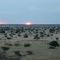 Regen in der Kalahari