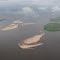 Aerial View of Sandbars, Stanley Pool, Congo River (March, 2009)
