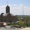 Johnson County Courthouse from parking garage