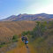 Hiking in Robbers Roost Creek, foothills of Portneuf Range.