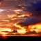 Sunset sur le lac Munkamba