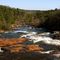 The raging Towaliga River.