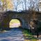 Old train bridge