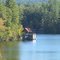 Boat house in Fall