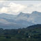 The English Lake District Mountains.