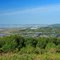 River Neath Estuary and Swansea Bay from Briton Ferry Woods. 25/04/11.