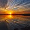 Kansas Sunset - Hillsdale Lake
