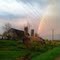 Rainbow farm setting