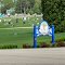 Lanark Illinois welcome sign