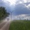 Truck on the road-Mendota Hills Windfarm