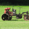Motor roller on Bruern Cricket pitch