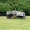 Armoured vehicle in a field near South Leigh