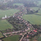 Terling from the air, looking east to Hull Lane, Terling, Essex