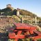Hager Mtn Lookout building and picnic table