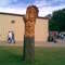 Sunflower Tree Carvings,Kansas State Fair 2008,Hutchison,Kansas,USA