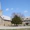 St. Boniface Catholic Church, limestone, Scipio, KS