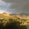 Storm brewing over the Superstitions