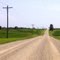 2011,  Iowa, KS, USA - rural road