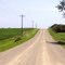 2011,  Iowa, KS, USA - rural road