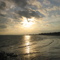 The Sun breaks over Boston from Kings Beach