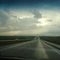 Storm over I-80 in Iowa