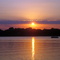 Sunset over Lake McBride