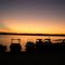 Sun set over looking Coralville lake
