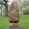 Morel mushroom sculpture