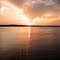Sunset on Big Spirit Lake