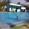the pool