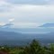 Lake Singkarak Beetween Mount Merapi and Mount Singgalang