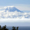 Mt Redoubt Volcano Looking Across Cook Inlet