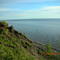 To the south from the bluff overlooking Cook Inlet