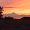 Sunset at Ninilchik, overlooking Cook inlet